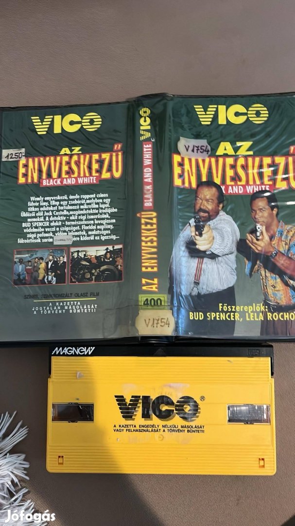 Az enyveskezű vhs kazetta Bud Spencer