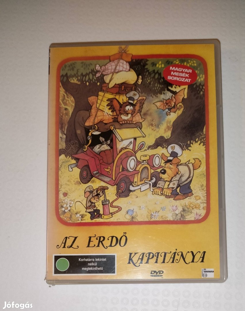 Az erdő kapitánya magyar mesék sorozat dvd 