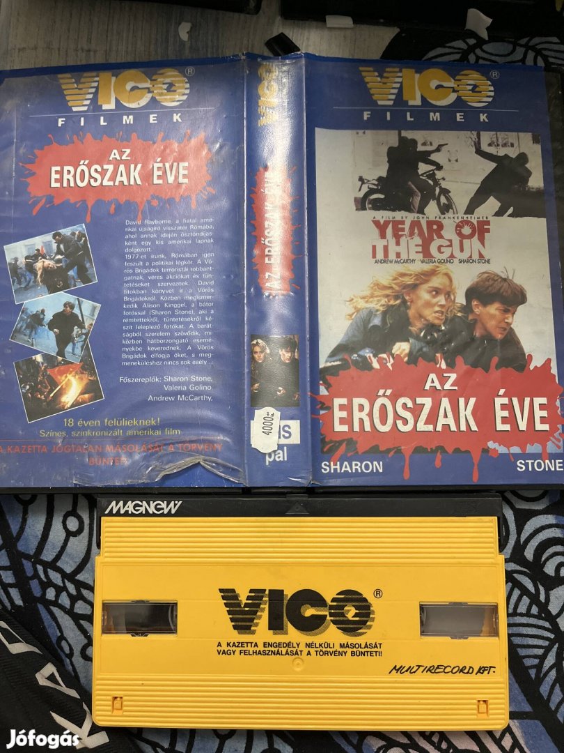 Az erőszak éve vhs vico