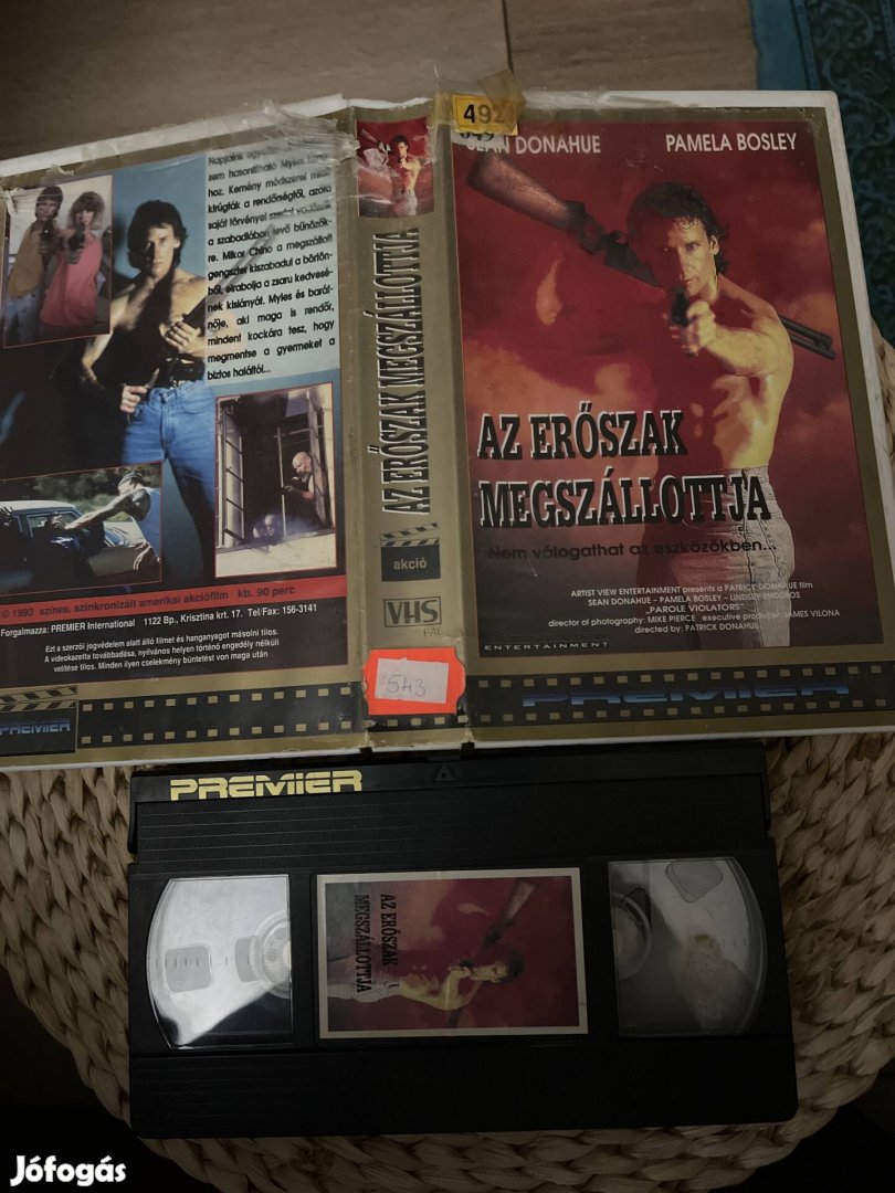 Az erőszak megszállottja vhs film