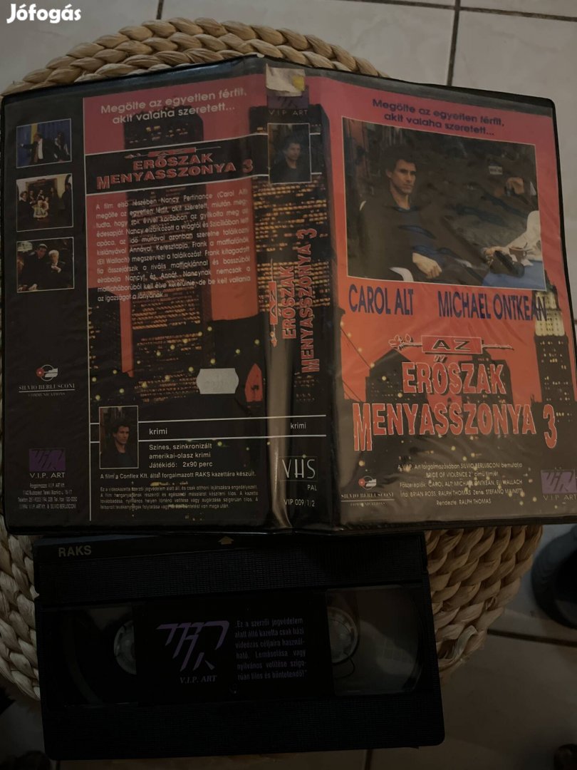 Az erőszak menyasszonya 2 vhs