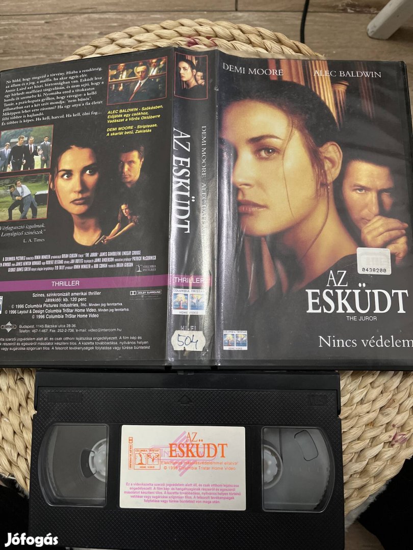 Az esküdt vhs. 