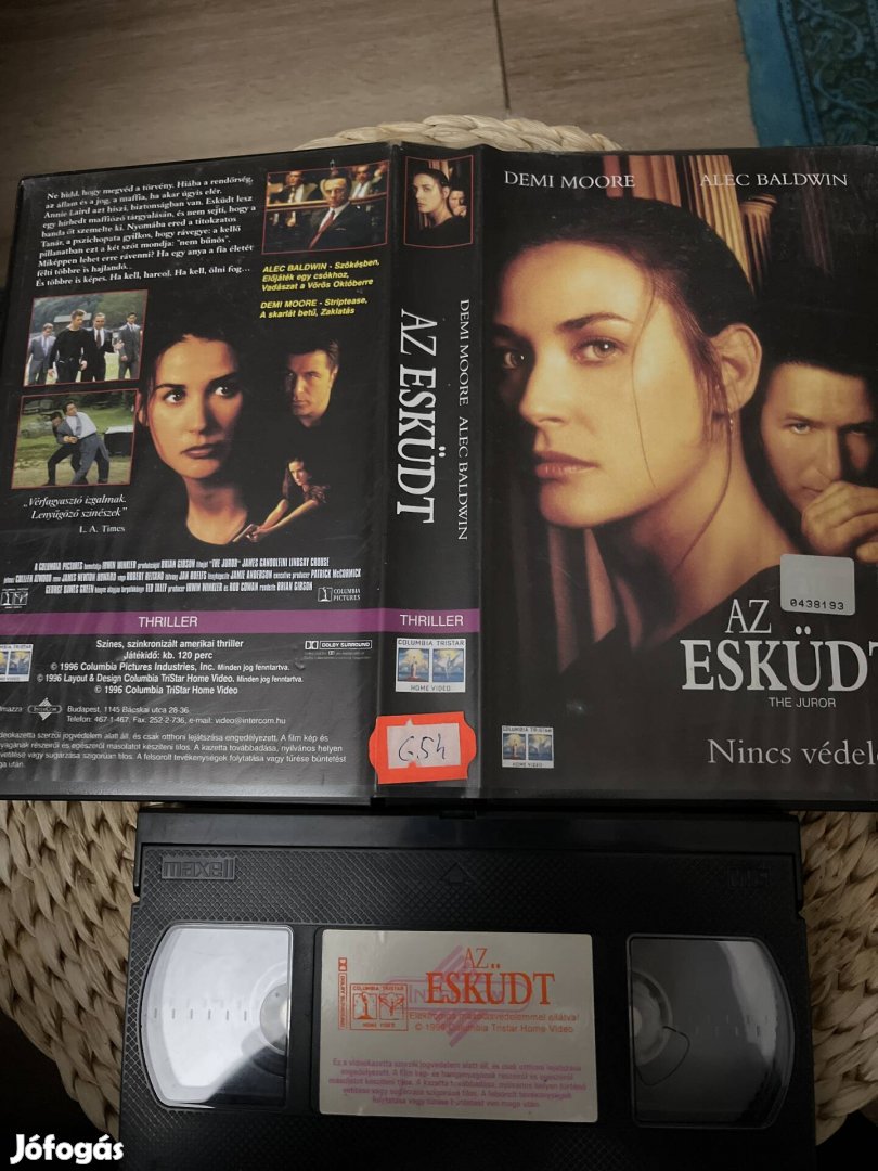 Az esküdt vhs film