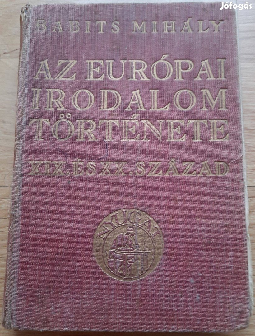 Az európai irodalom története XIX. és XX. század 1760-1925