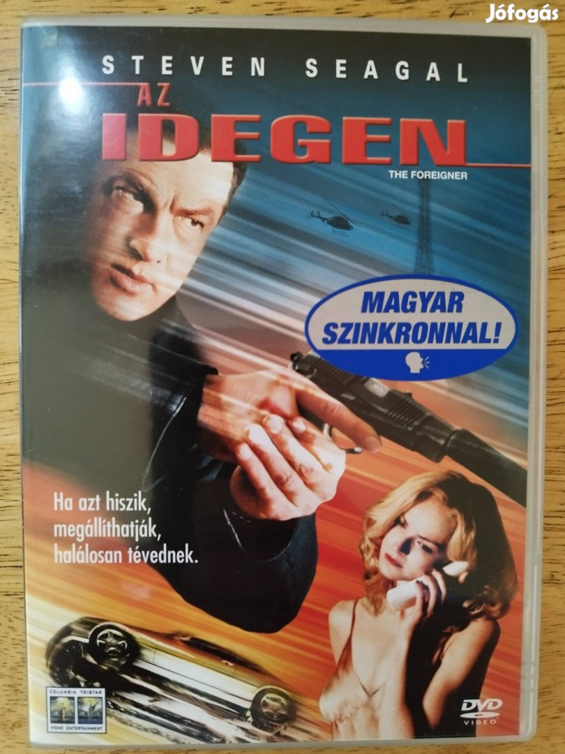 Az idegen dvd Steven Seagal 