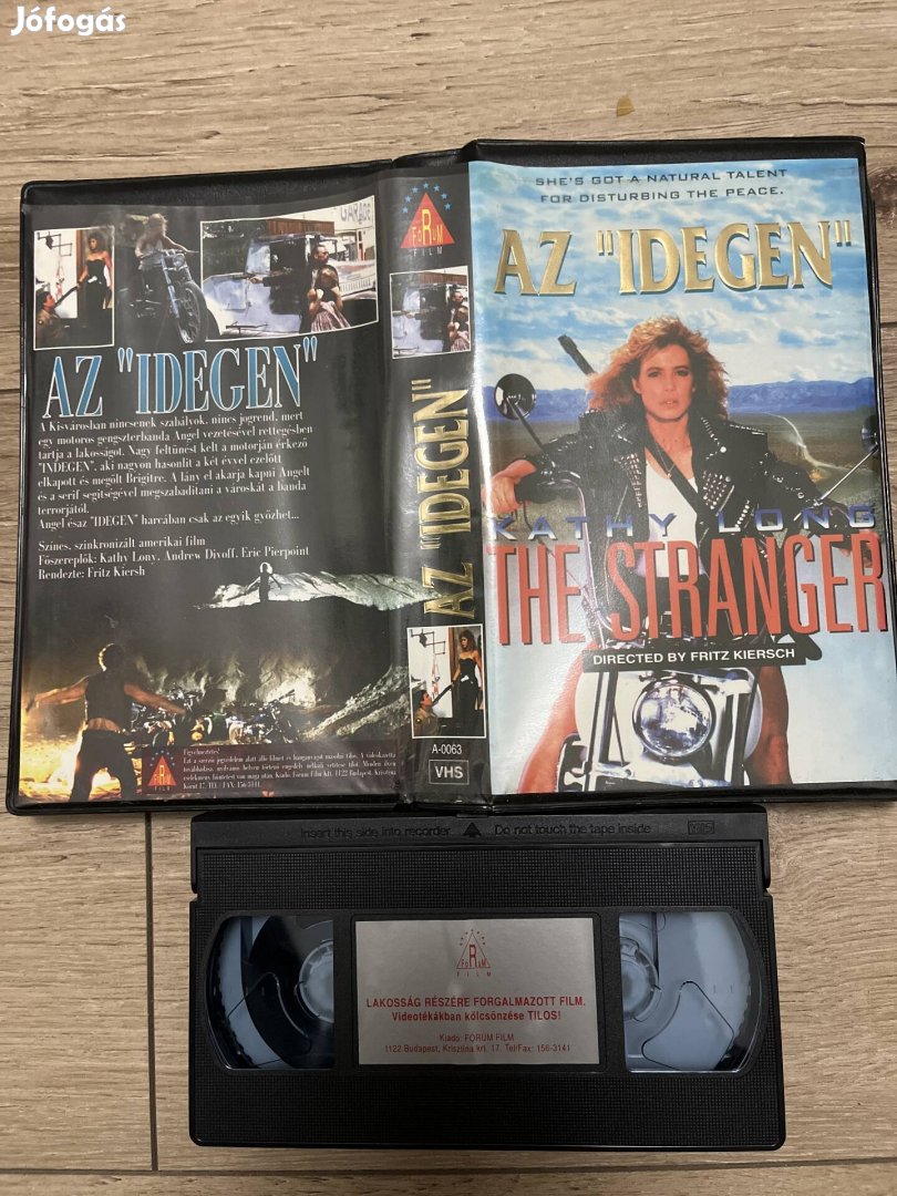 Az idegen vhs 