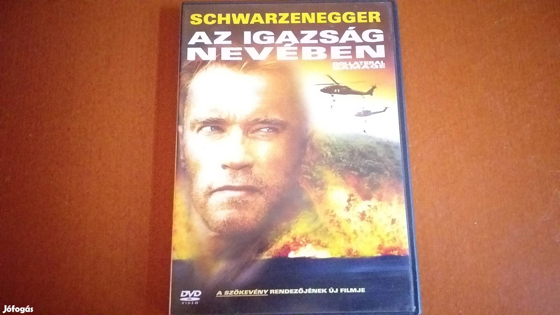 Az igazság nevében akciófilm DVD-Arnold Schwarzenegger