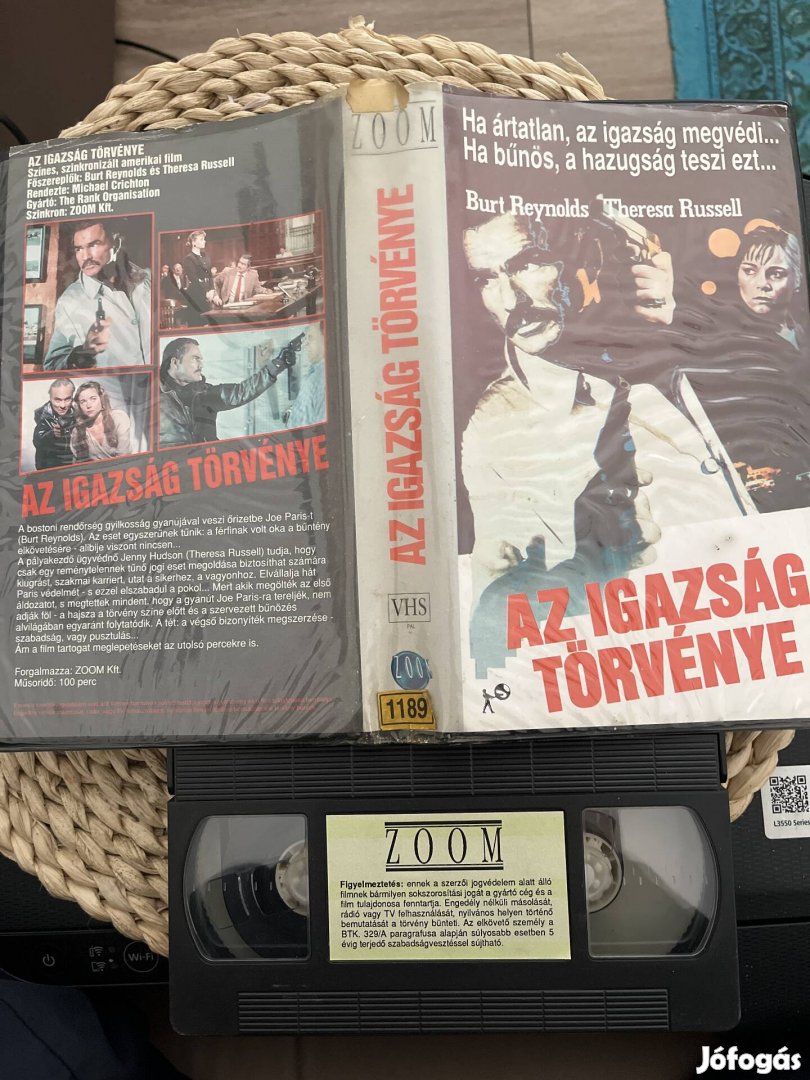 Az igazság törvénye vhs