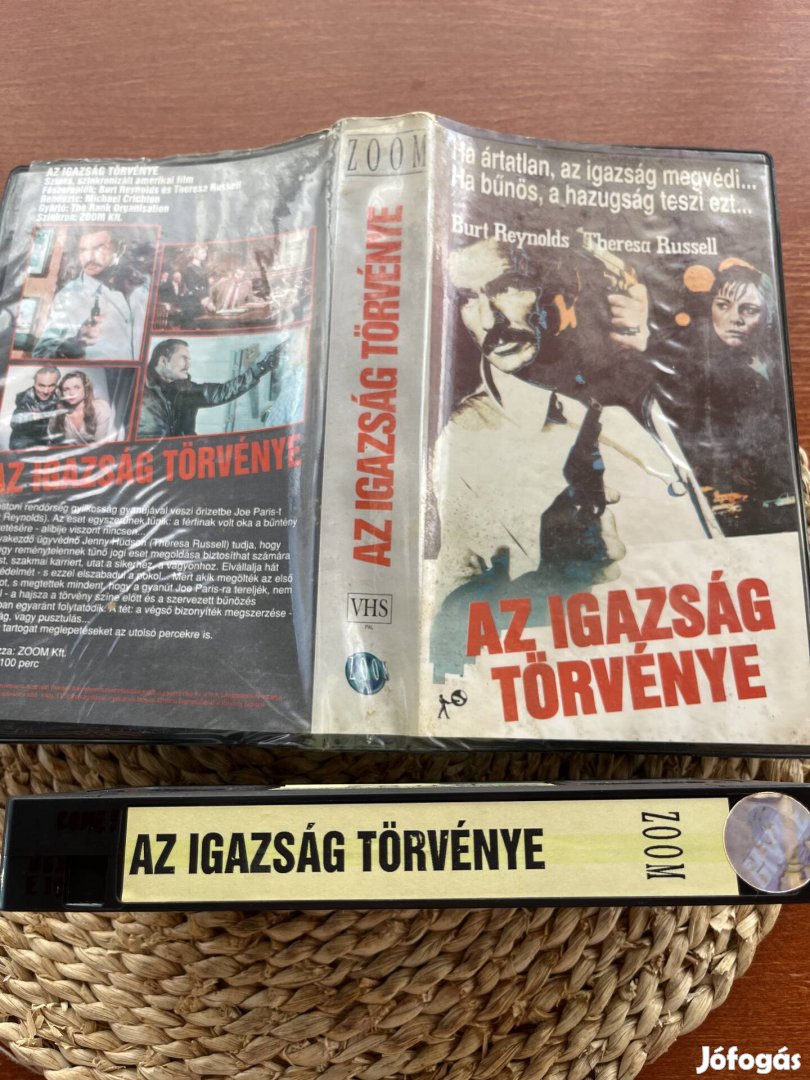 Az igazság törvénye vhs kazetta