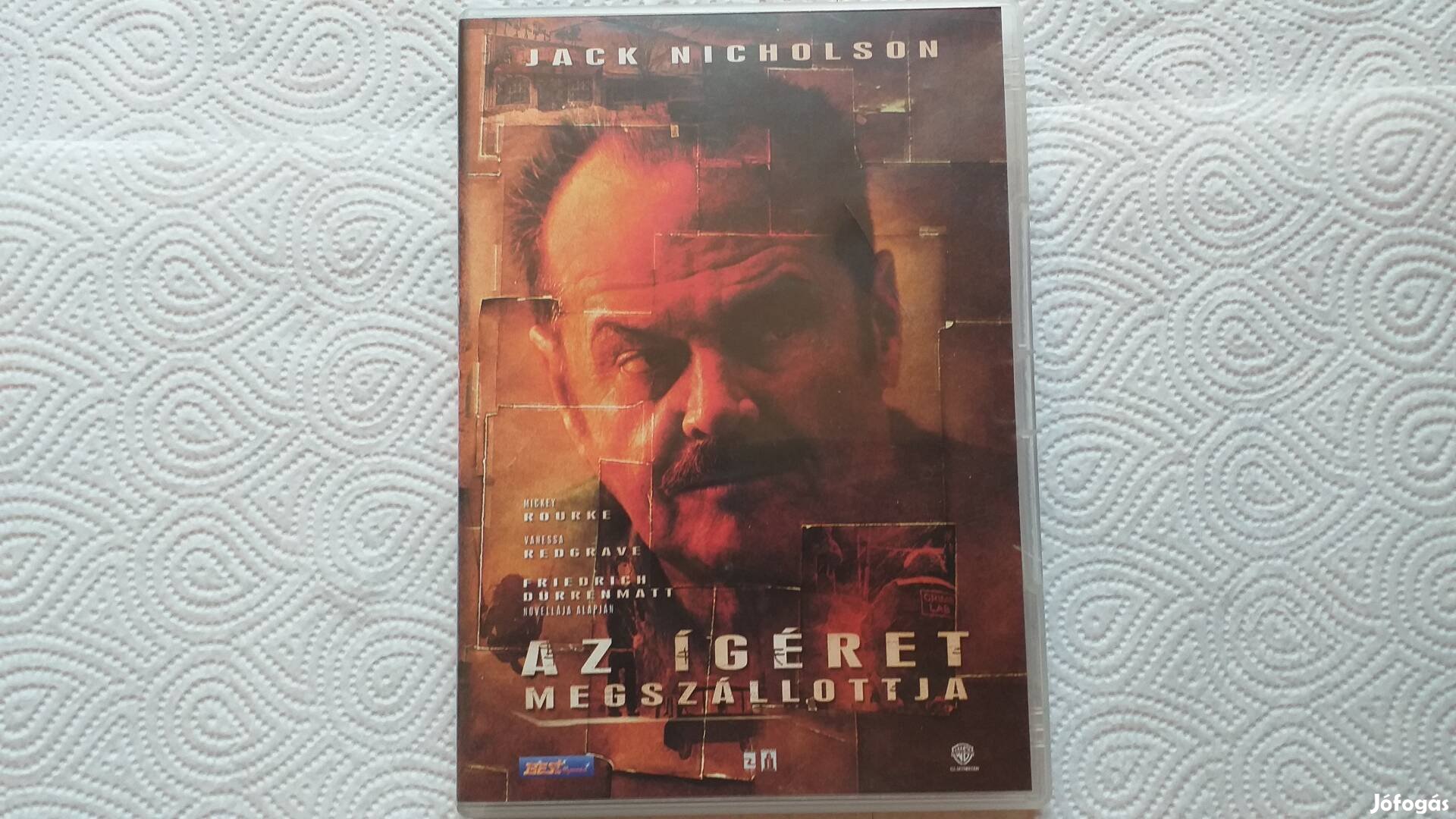 Az ígeret megszállotja krimi DVD-Jack Nicholson