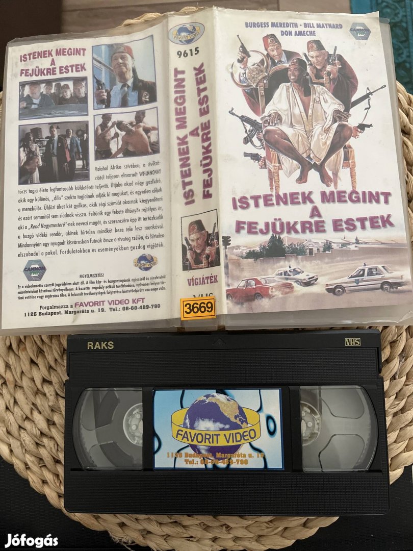 Az istenek megint a fejükre estek vhs