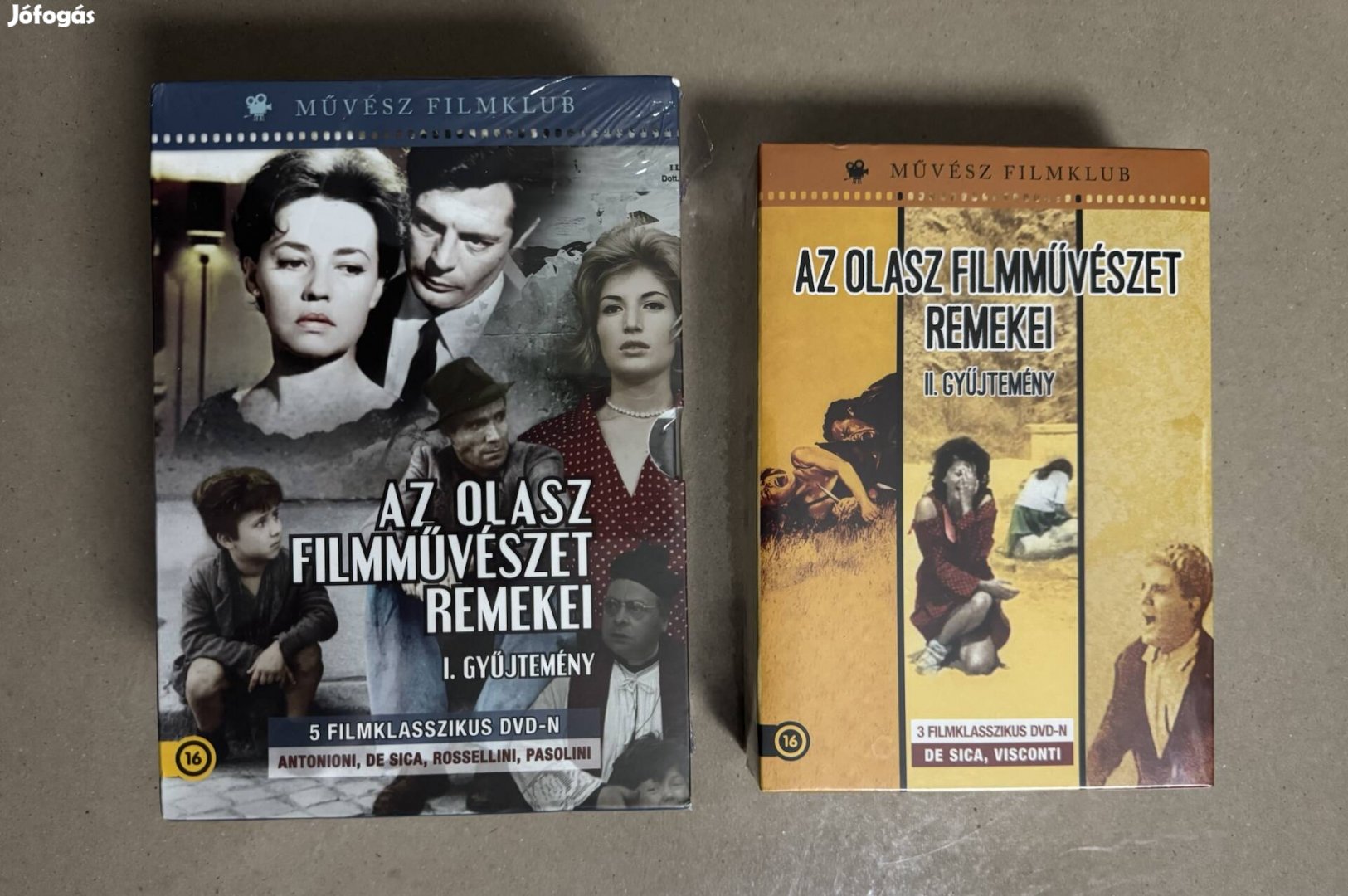 Az olasz filmművészet remekei 1,2 (díszdobozos) dvd