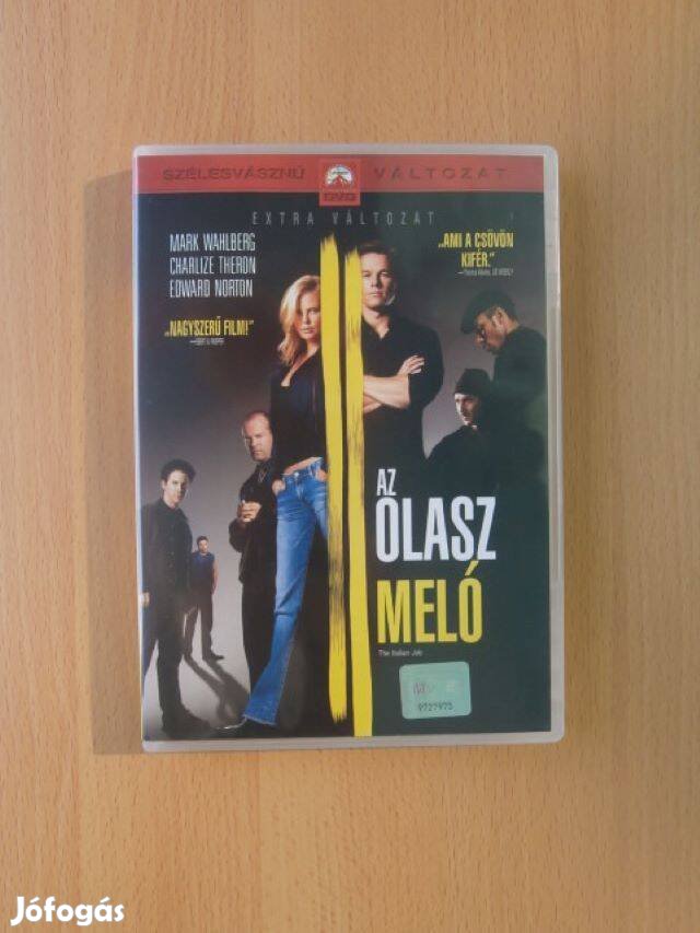 Az olasz meló DVD