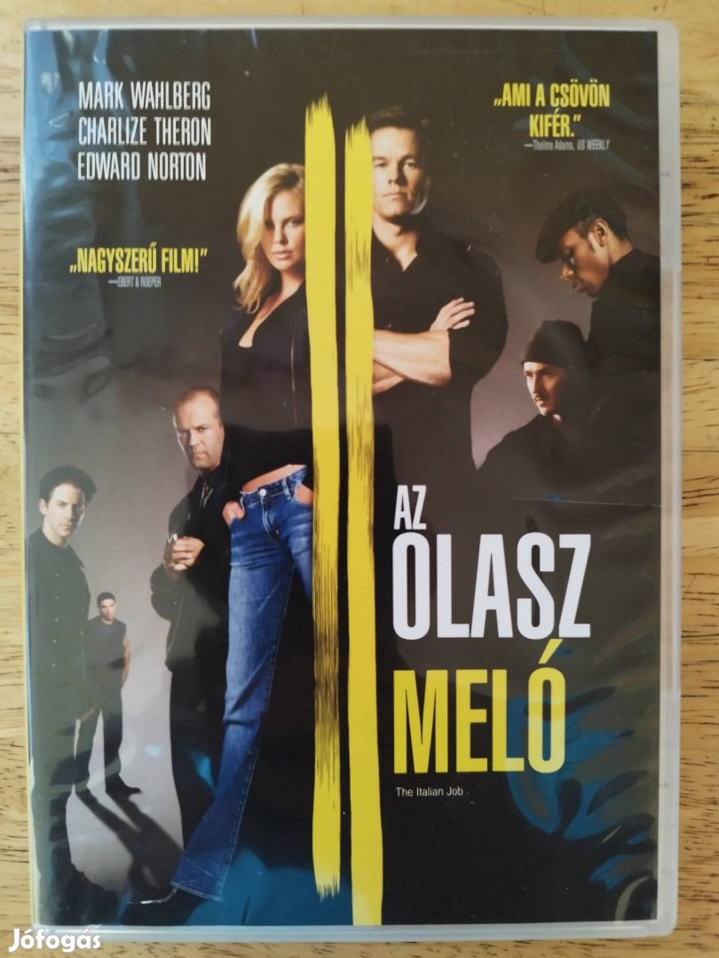 Az olasz meló újszerű dvd Mark Wahlberg Szinkronizált