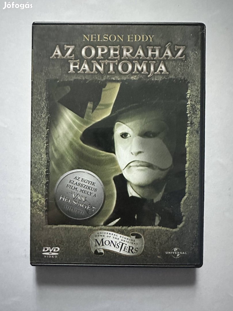 Az operaház fantomja dvd