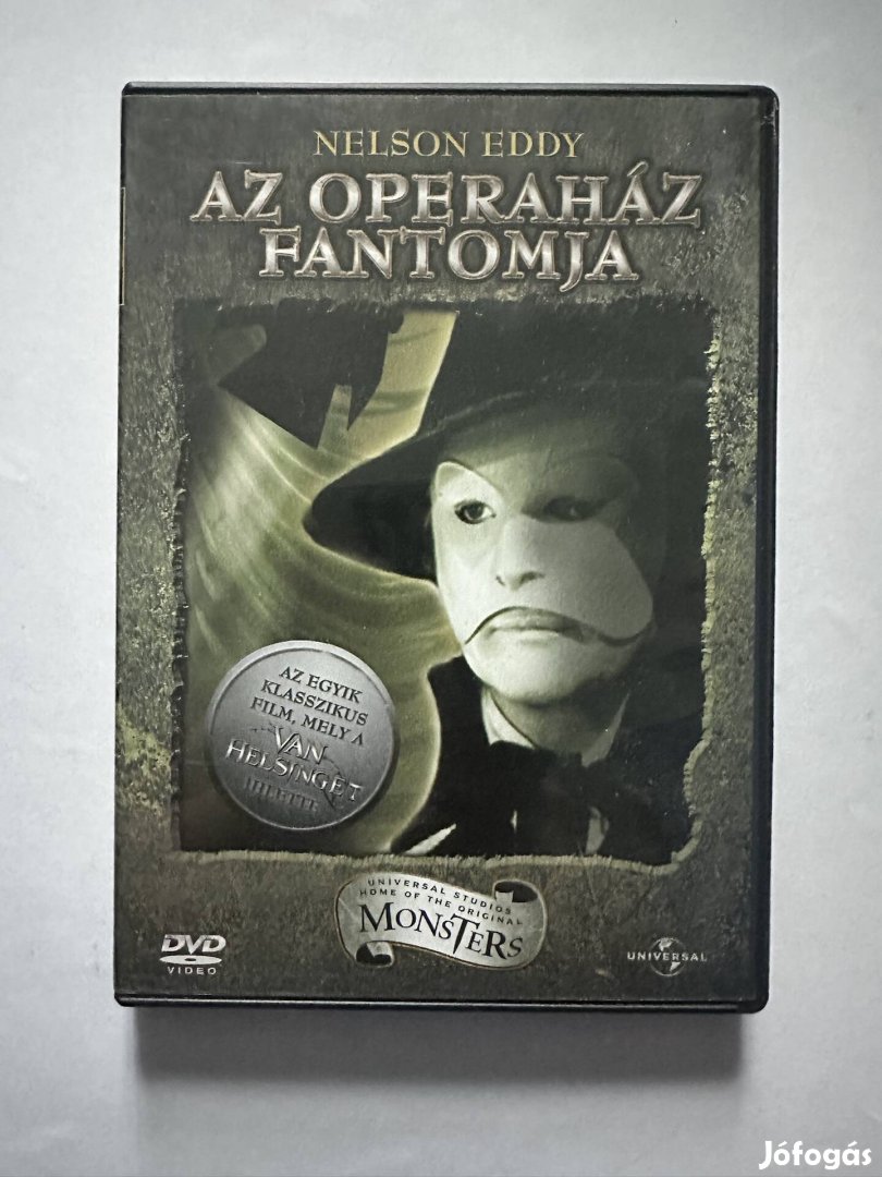 Az operaház fantomja dvd