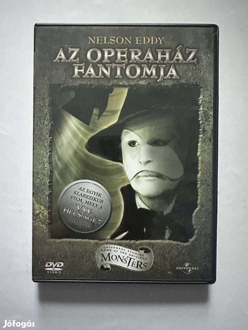 Az operaház fantomja dvd