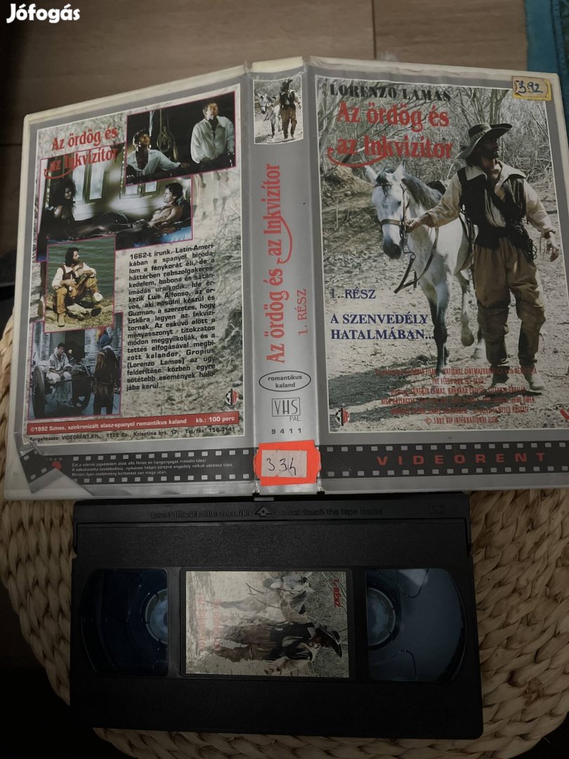 Az ördög és az inkvizitor vhs film