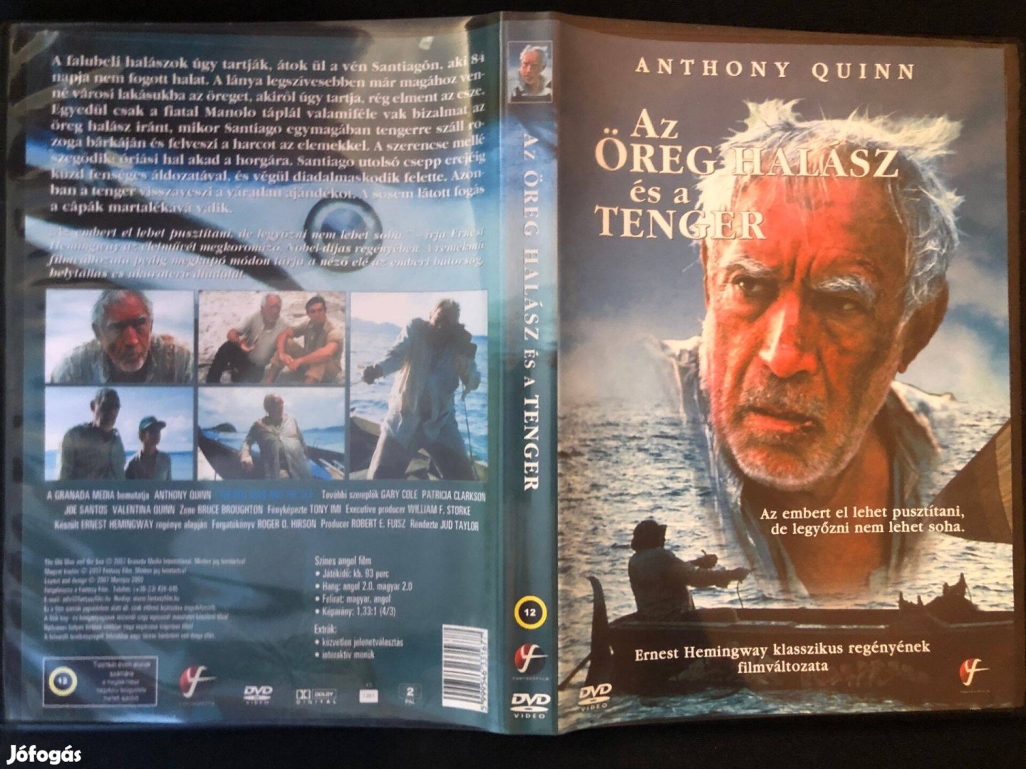 Az öreg halász és a tenger (Anthony Quinn) DVD