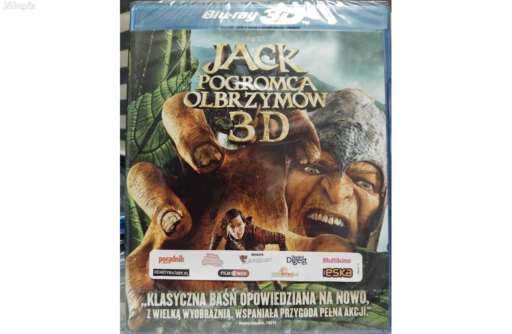 Az óriásölő 3d blu-ray, magyar hanggal + felirattal
