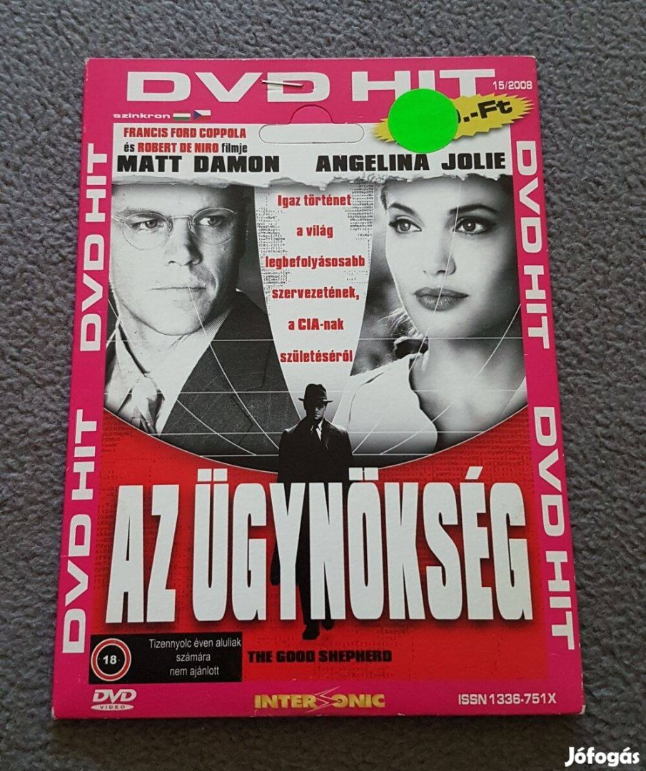 Az ügynökség dvd (papírtasakos, bontatlan)