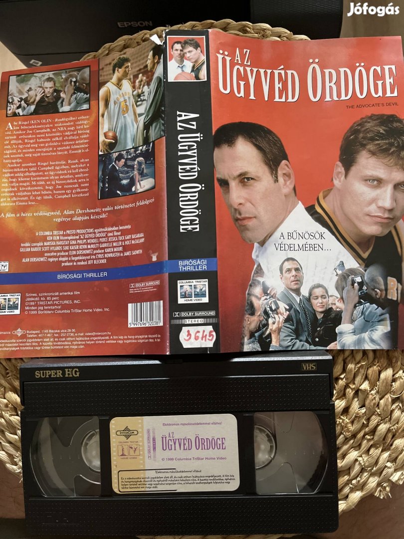 Az ügyvéd ördöge vhs