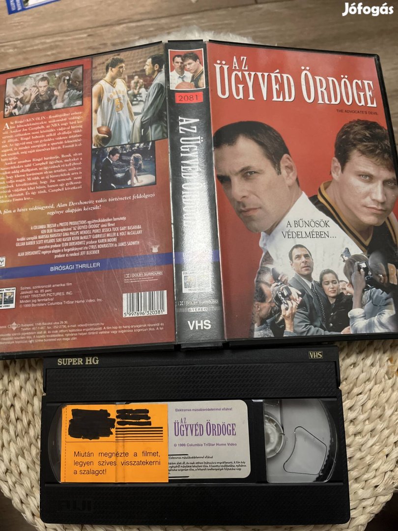 Az ügyvéd ördöge vhs film