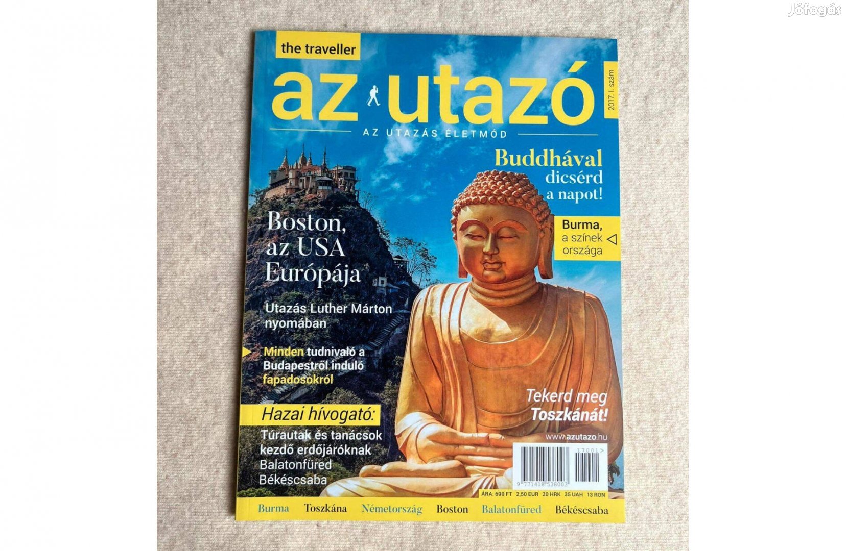 Az utazó utazási magazin 2017-I.szám