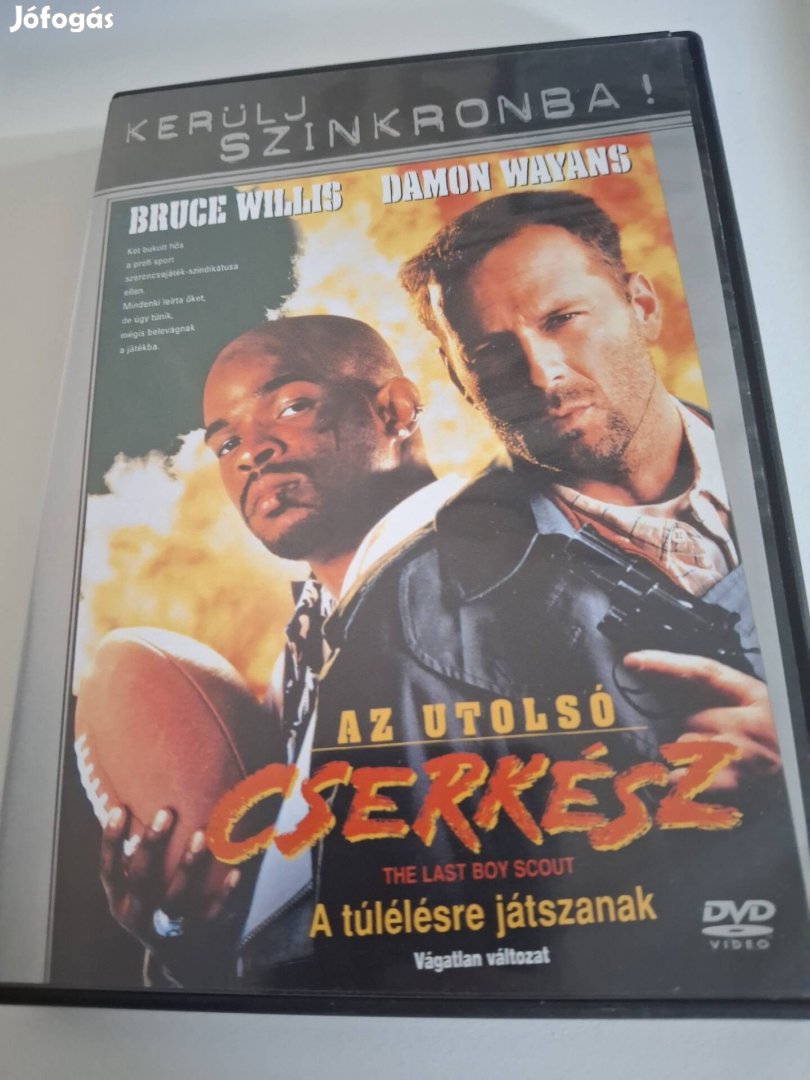 Az utolsó cserkész DVD Film