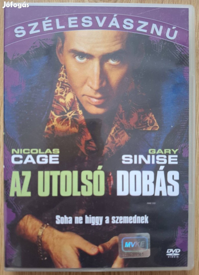 Az utolsó dobás 1998 DVD