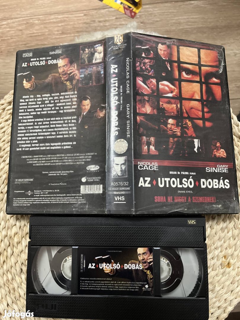 Az utolsó dobás vhs film