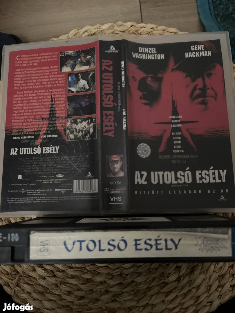 Az utolsó esély vhs m