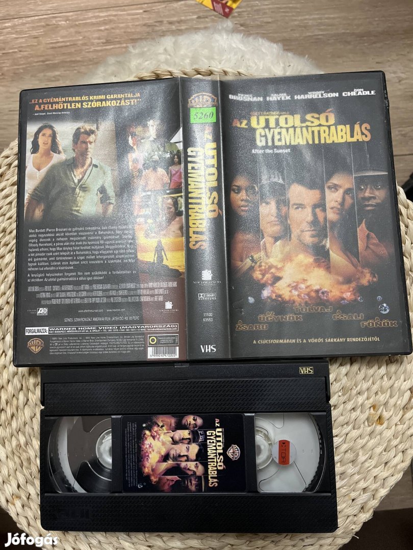 Az utolsó gyémántrablás vhs film