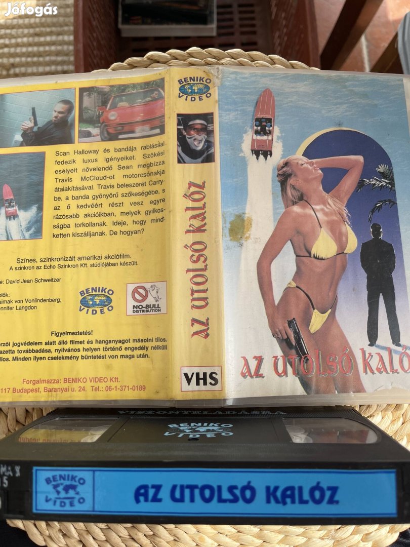 Az utolsó kalóz vhs