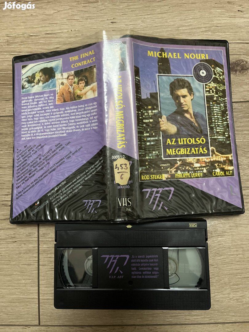 Az utolsó megbizatás vhs 