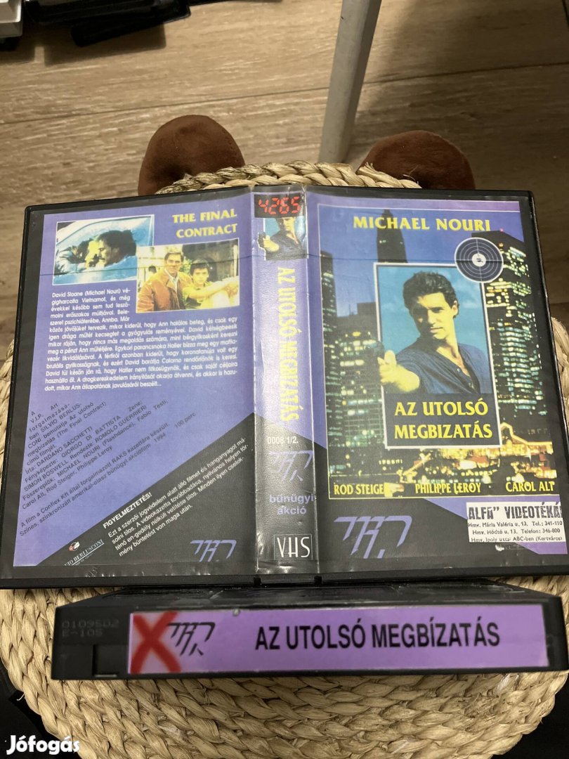 Az utolsó megbízatás vhs m