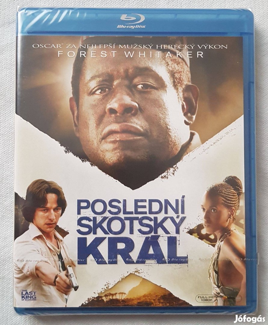 Az utolsó skót király blu-ray