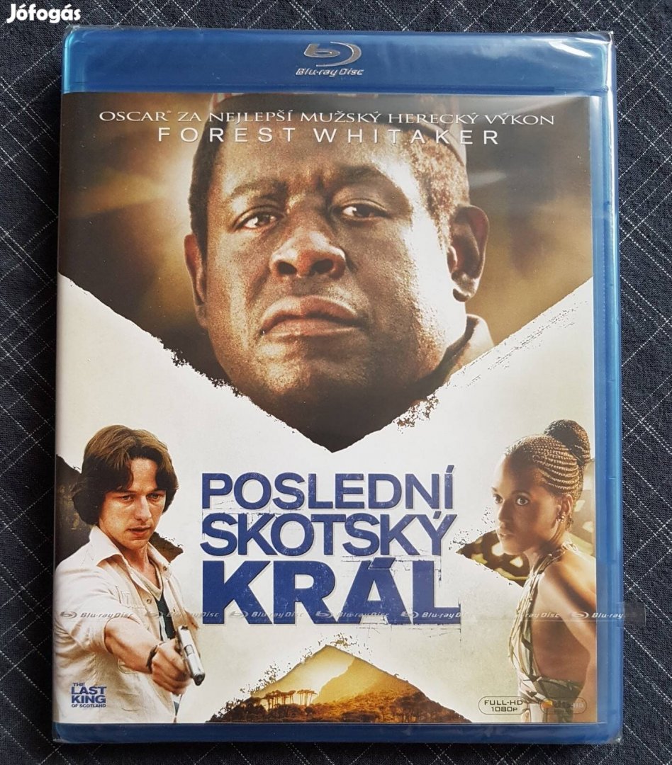 Az utolsó skót király blu-ray