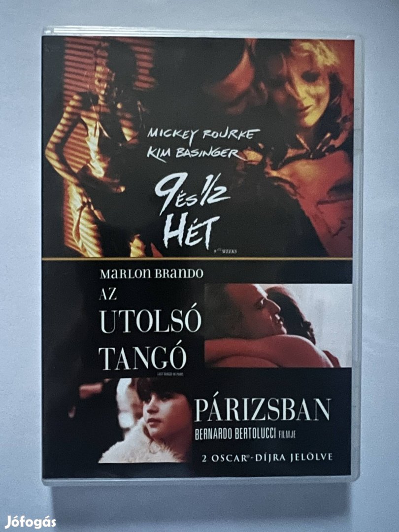 Az utolsó tangó Párizsban és a 9 és fél hét dvd