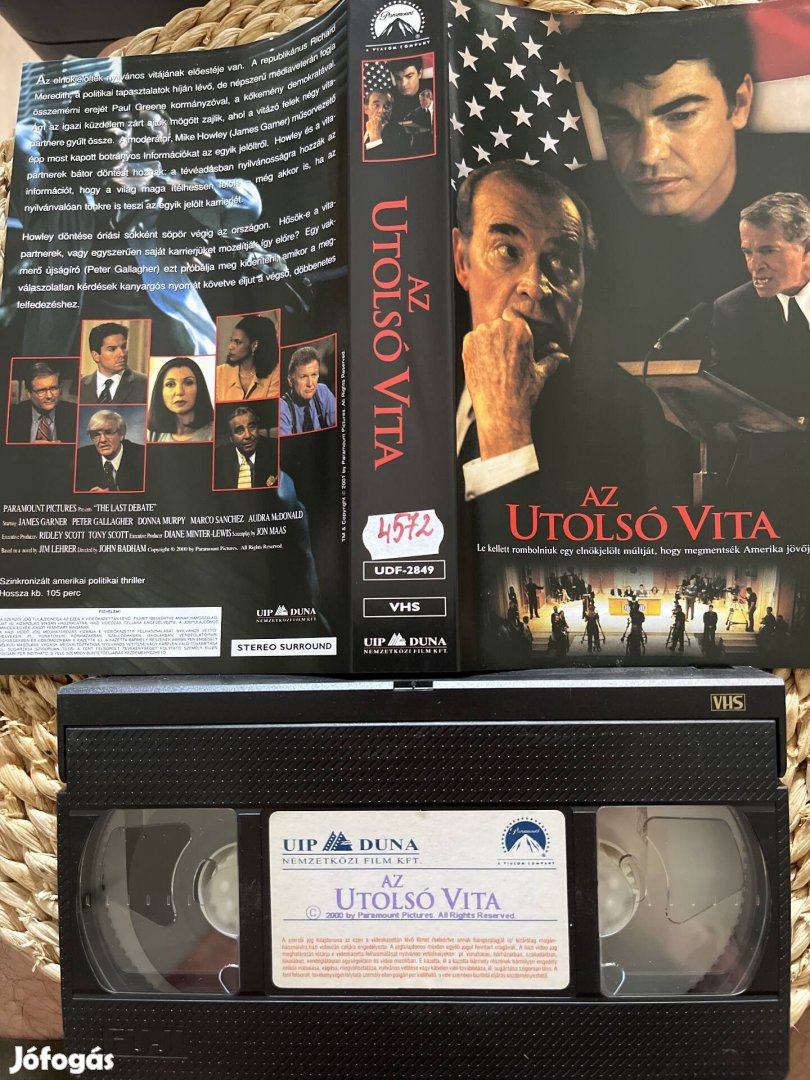 Az utolsó vita vhs