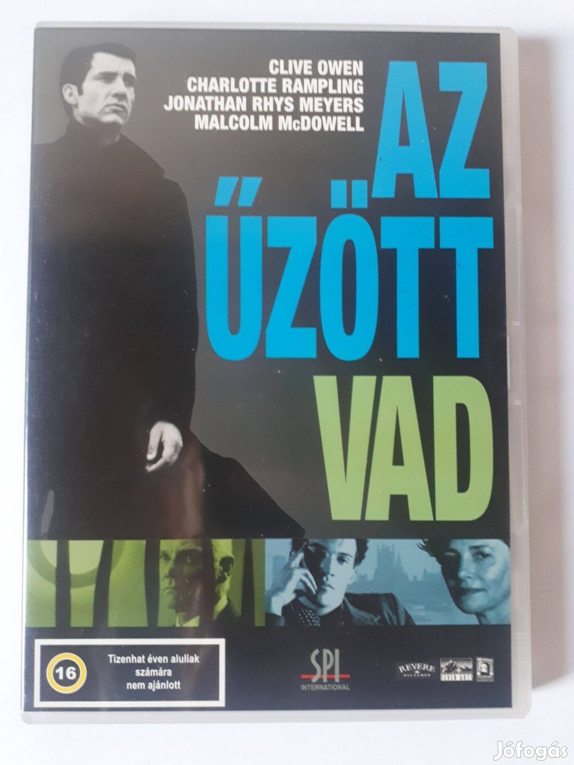 Az űzött vad DVD (Clive Owen) posta 510 Ft