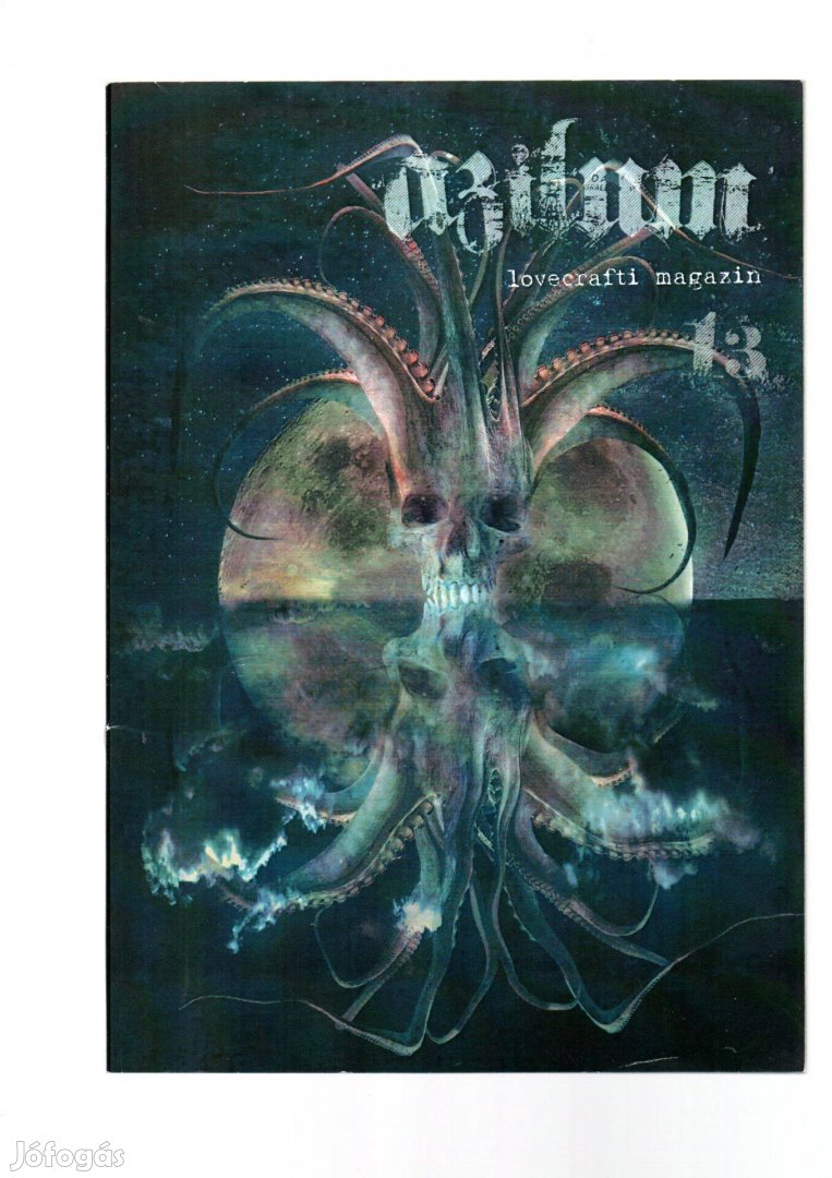 Azilum magazin 13. szám - Lovecraft horror, új olvasatlan