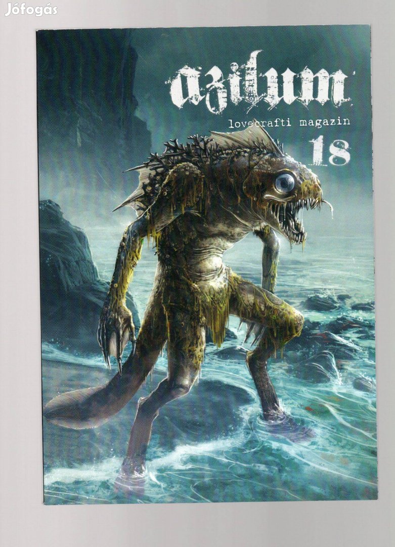Azilum magazin 18. szám - Lovecraft horror, új olvasatlan