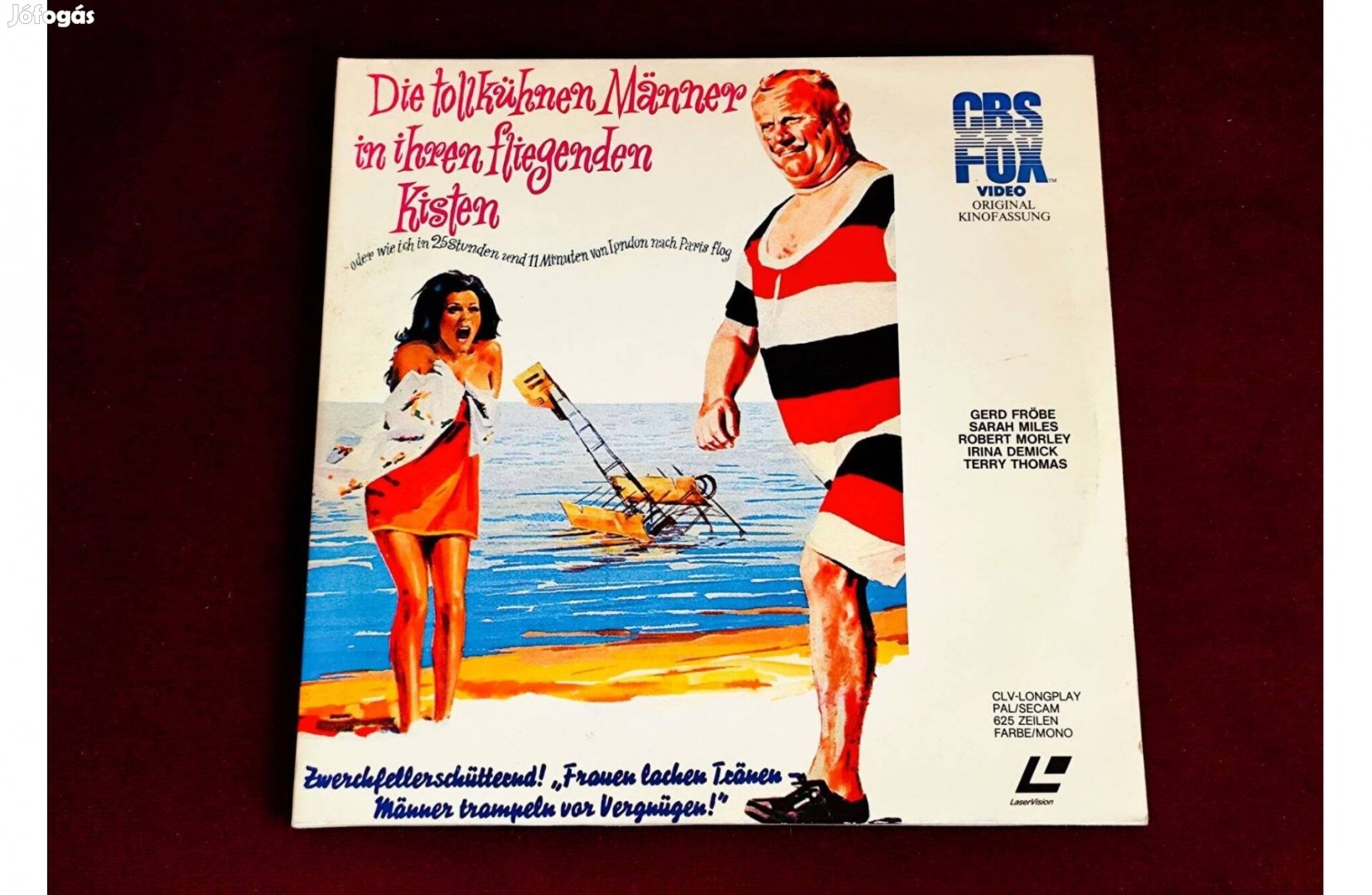 Azok a csodálatos férfiak a repülő. 2 X Laserdisc - Képlemez