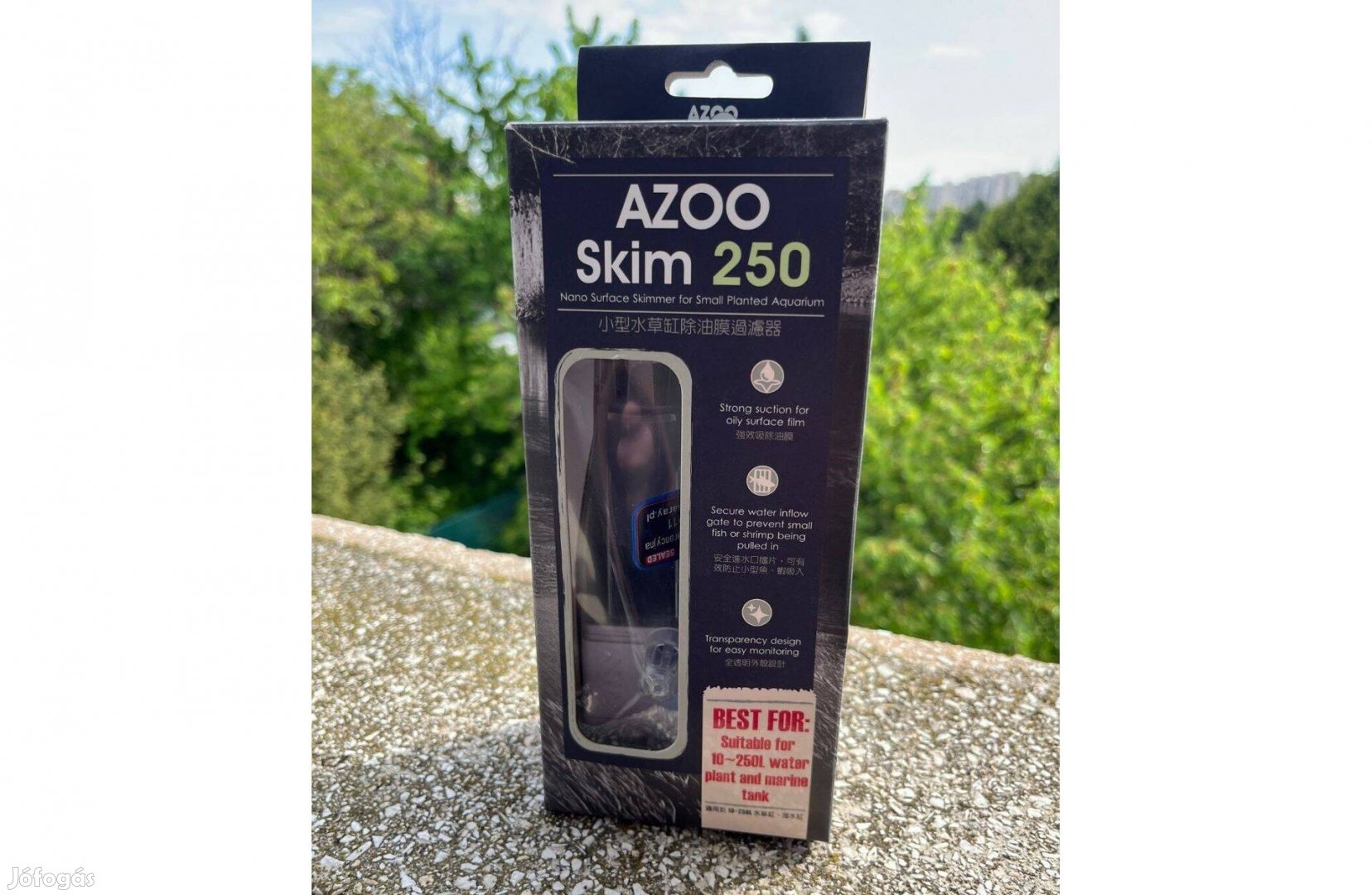 Azoo 250 Skim - akváriumi felszínleszívó szűrő