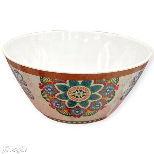 Azték mintás melamin tál 0.72 literes