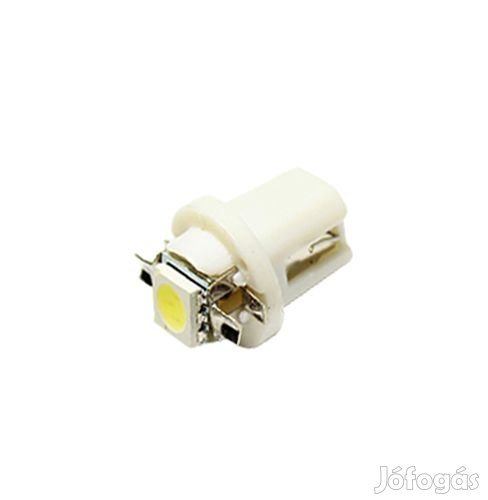 B8.5D led műszerfal izzó fehér 5db