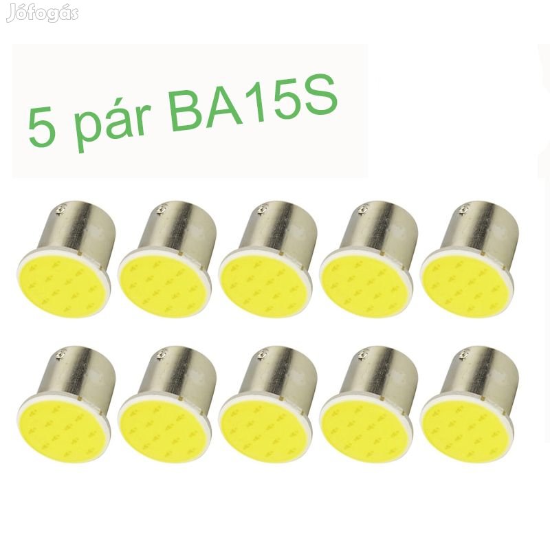 BA15S led fehér 10db csomag ajánlat!