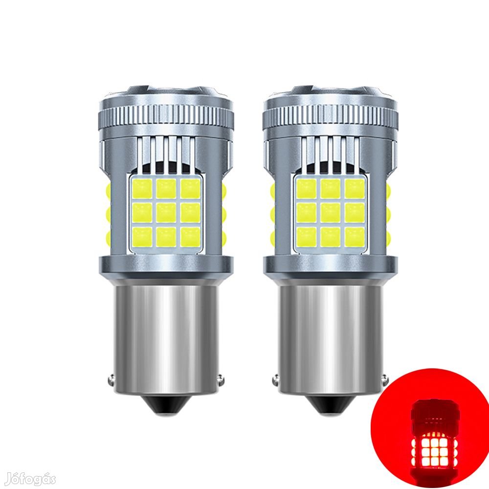 BA15S led piros CANBUS 2db