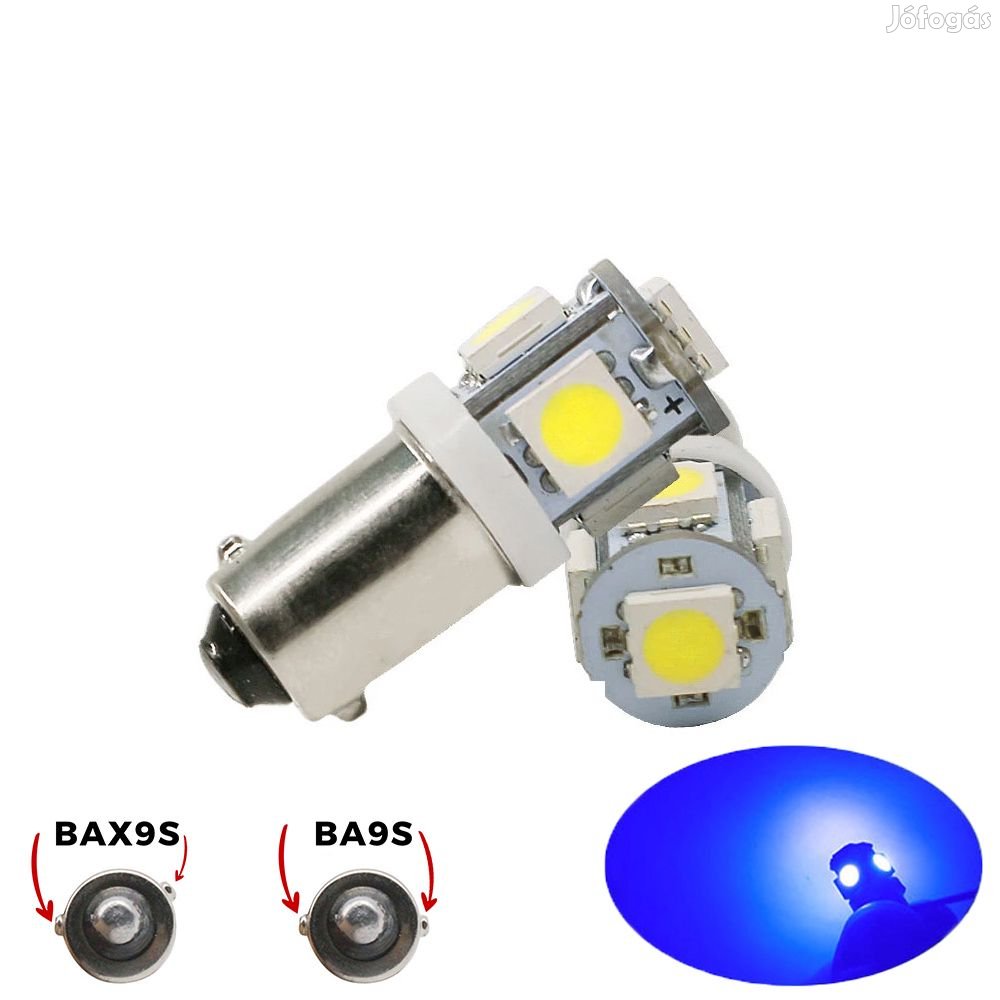 BA9S led kék 2db